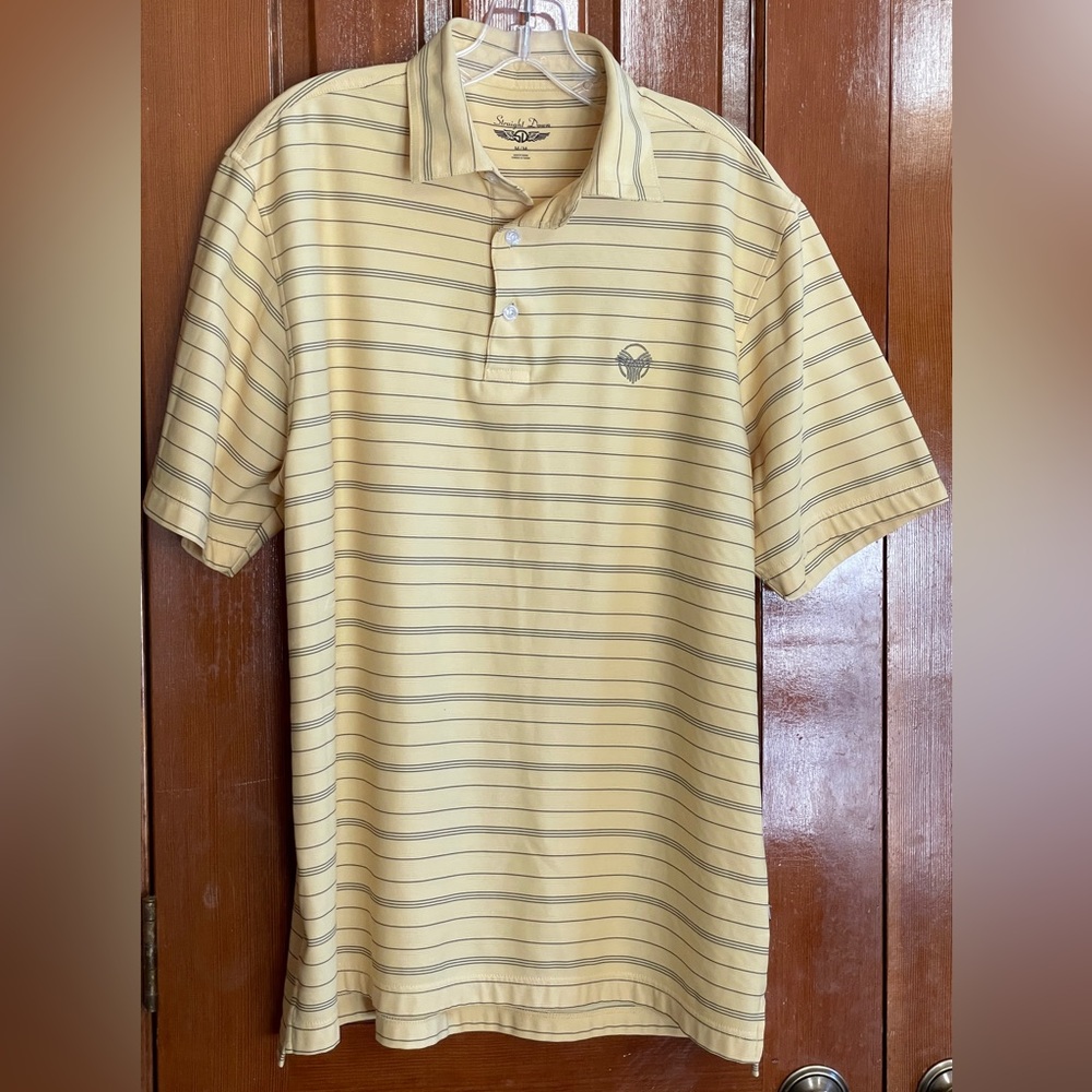 Golf polo, Straight Down, Vintage Golf course logo